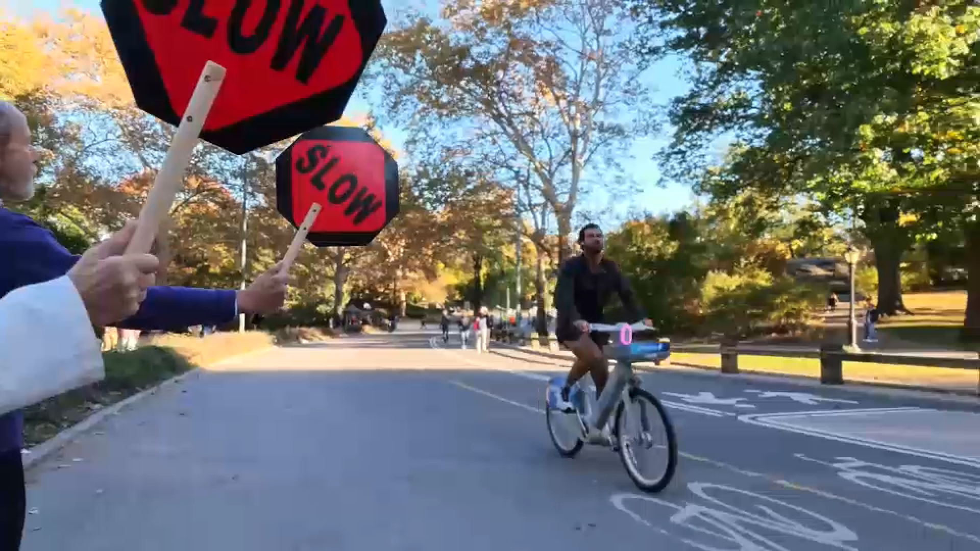 Protesters say e-bikes put Central Park pedestrians at risk
       — WABC-TV Eyewitness News (ABC7 NY)