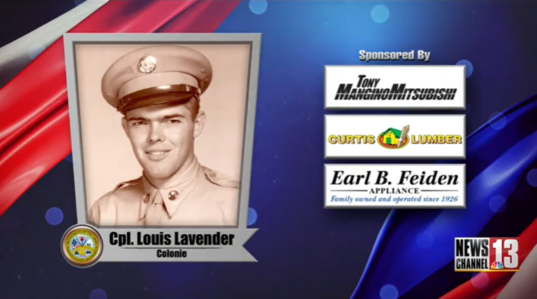 We Salute You, Louis Lavender — Ossining Community news