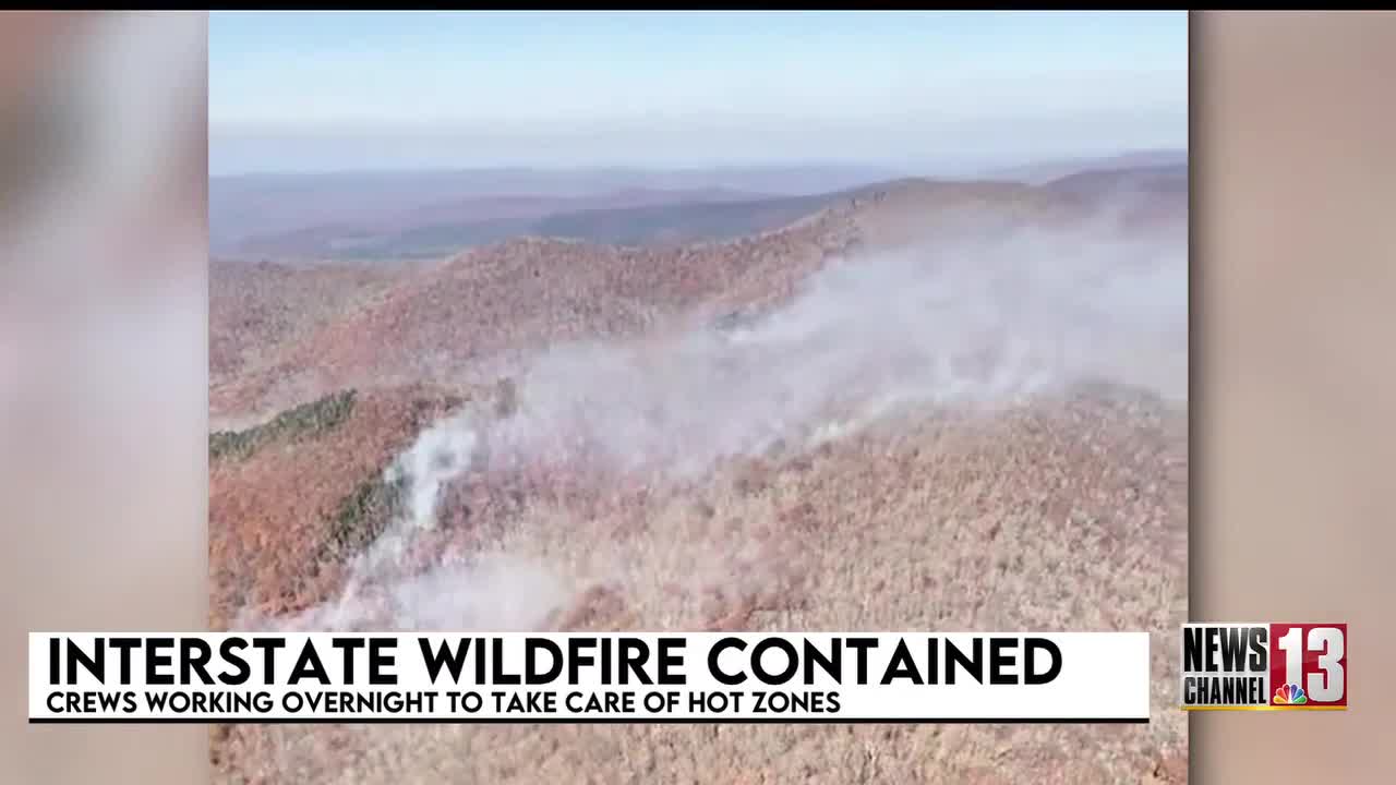 Rensselaer County wildfire 100% contained after burning 251 acres — WNYT NewsChannel 13 (Albany)