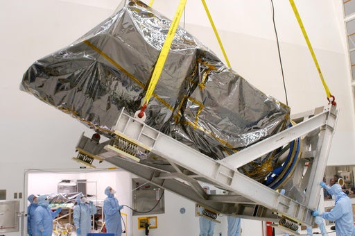 NASA Swift Observatory in orbit, representing its contributions to astrophysics.